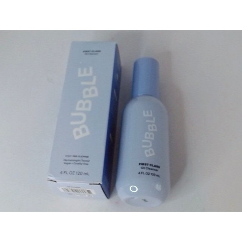 Bubble Skincare - First Class Oil Cleanser, 4 Fl Oz, BRAND NEW IN BOX